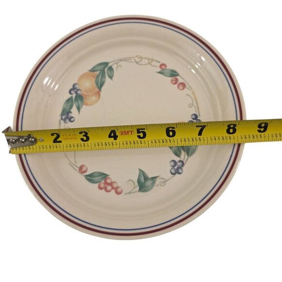Corelle Abundance Fruit Trim Salad Luncheon Plates – Set of 4 - Picture 7 of 13